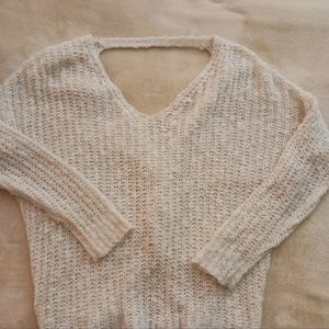 ALTAR'D STATE ladies backless sweater